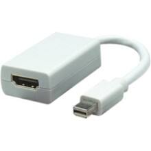 Front Large. Manhattan Products - Mini-DisplayPort to HDMI Adapter - White.