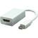 Front Large. Manhattan Products - Mini-DisplayPort to HDMI Adapter - White.