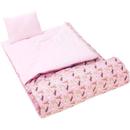 Front Standard. Wildkin - Horses in Sleeping Bag.