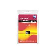 Front Large. Transcend - 4 GB MicroSD High Capacity (microSDHC) - 1 Card.