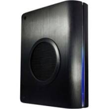 Front Large. Hornettek - Drive Enclosure - External - Black.