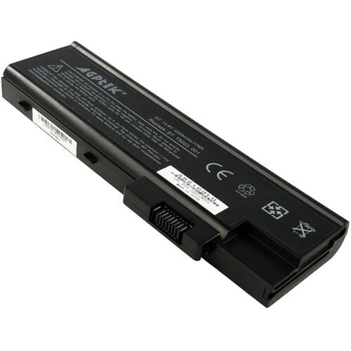 Front Standard. AGPtek - Battery For Acer Aspire 1654 1680 1681 1690 1691 1693 1694 1695 3000 3002.