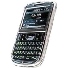 Front Large. Fosmon - Crystal Carrying Case with Swivel Clip for HTC Ozone - Crystal Clear.