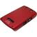 Front Large. Fosmon - Cozip Soft Polycarbonate Slim Case for BlackBerry Storm 9530 - Red.