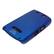 Front Large. Fosmon - Cozip Soft Polycarbonate Slim Case for BlackBerry Storm 9530 - Blue.