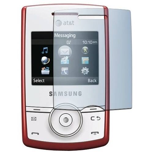 Front Standard. Fosmon - Crystal Screen Protector Premium Quality for Samsung Propel SGH-a767.