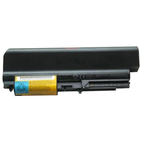 Front Standard. AGPtek - Battery Raplacement for Lenovo IBM ThinkPad T61p Series 14.1 inch Widescreen 9 Cell.