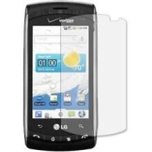 Front Large. Fosmon - Crystal Screen Protector Premium Quality for LG Ally VS740.
