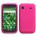 Front Standard. Fosmon - Translucent Protective Silicone Case for Samsung Vibrant T959 - Pink.