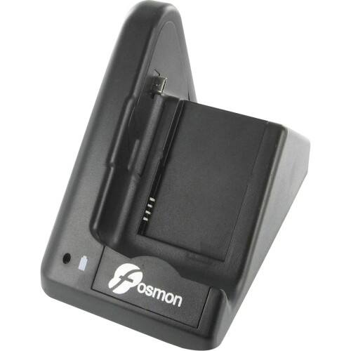 Front Standard. Fosmon - Blackberry 9100 Pearl 2 USB Sync Charge Desktop Docking Cradle with Second Battery Charger Slot.