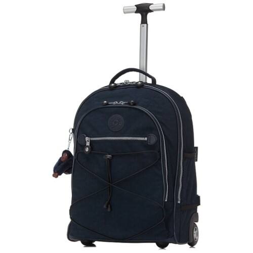 Front Standard. Kipling - Sausalito Carrying Case (Backpack) for Travel Essential - True Blue.