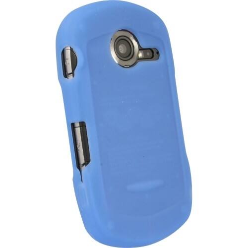 Front Standard. Wireless Xcessories - Silicone Sleeve compatible with Casio C771 - Dark Blue.