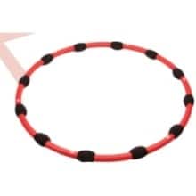 Front Large. j/fit - Bundle J Fit 10-6000 3 Pound Segmented Hula Hoop - Red.