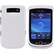 Front Large. Fosmon - Rubberized Carrying Case Protector for BlackBerry Torch 9800 - White.