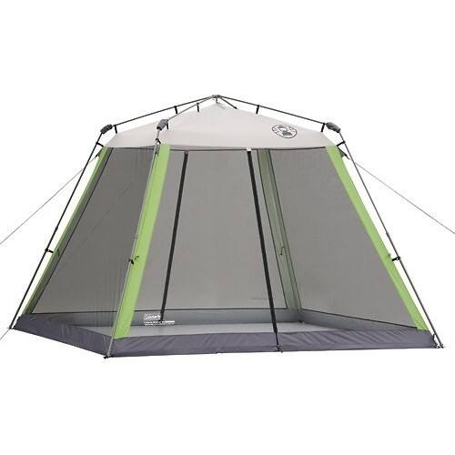 Front Standard. Coleman - 10 ft x 10 ft Screened Canopy.