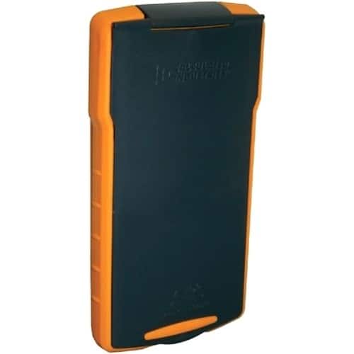 Front Standard. Alvin - Armadillo Carrying Case for Calculator, - Orange.