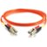Front Standard. C2G - Fiber Optic Duplex Patch Cable - Orange.
