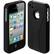 Front Standard. Cimo - Hard Slim-Fit Bumper Case for Apple iPhone 4 / 4S (AT&T, Sprint, Verizon) - Black.