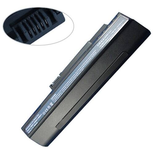 Front Standard. AGPtek - 9 Cell Battery for Acer Aspire One UM08A73 UM08A31 AOA110 AOA150 AOD250.