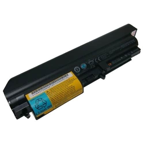 Front Standard. AGPtek - Lenovo IBM ThinkPad T61p 14.1 inch WideScreen Replacement Battery.