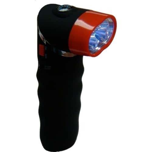 Front Standard. Dbest - Set of 2 Swivel Head Dynamo Flashlights.