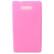 Front Large. Fosmon - Silicone Protective Case Skin Cover for Motorola Triumph - Pink.