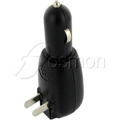 Front Standard. Fosmon - USB Car and Travel / Wall / AC Charger Adapter Combo.