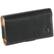 Front Large. Fosmon - High Quality PebbledLeather Protective Case for Apple iPhone 4S - Black.