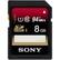 Front Large. Sony - SF8UX/TQ 8 GB Secure Digital High Capacity (SDHC) - 1 Card/1 Pack.