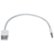 Front Large. QVS - USB Stereo Audio, Sync & Charger Cable for iPod Shuffle.