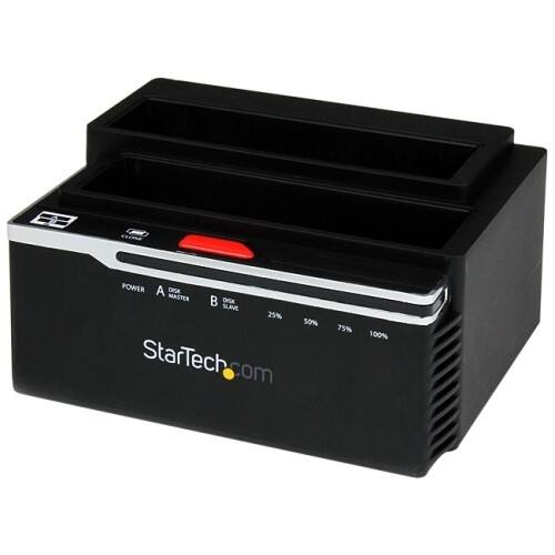 Best Buy Startech Hard Disk Drive Duplicator Dock SuperSpeed USB 3.0 to SATA HDD Duplicator