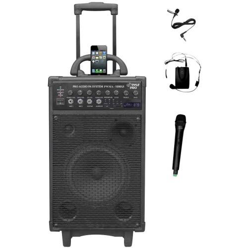Front Standard. Pyle - PWMA1090UI Public Address System.