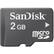 Front Standard. SanDisk - SDSDQM-002G-B35 2 GB microSD - 1 Card.