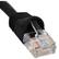 Front Large. ICC - Ultra Slim Cat.6 Patch Cable - Black.
