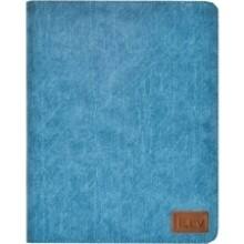Front Large. iLuv - Great Jeans Carrying Case (Portfolio) for iPad - Blue.