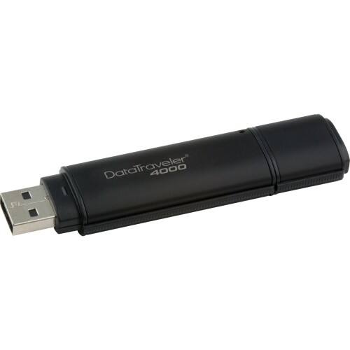 Front Standard. Kingston Technology - DataTraveler 4000 32 GB USB 2.0 Flash Drive - 1 Pack.