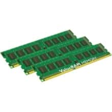 Front Large. Kingston - 24GB 1333MHz DDR3 ECC CL9 DIMM (Kit of 3).