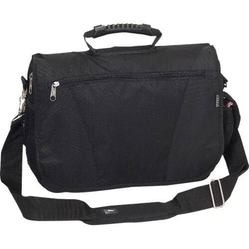 Front Standard. Everest - Casual Deluxe Carrying Case (Briefcase) for Travel Essential, - Charcoal.