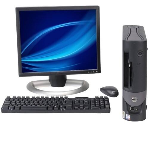 Front Standard. Dell - 17" Optiplex Desktop Computer - 2 GB Memory - 400 GB Hard Drive.