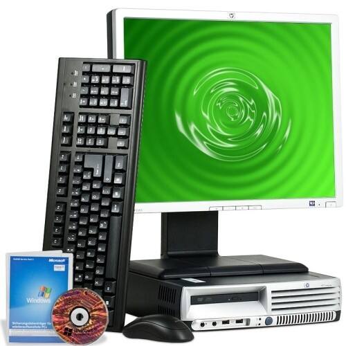 Front Standard. Compaq - 17" Business Desktop Desktop Computer - 1 GB Memory - 80 GB Hard Drive.