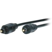 Front Large. Comprehensive - Standard Fiber Optic Audio Cable - Black.