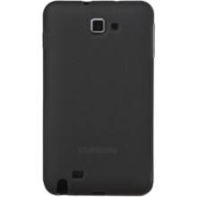 Front Large. Cimo - Matte Flexible TPU Case for Samsung Galaxy Note, AT&T (SGH-i717, GT-N7000) - Smoke.