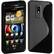 Front Large. Cimo - S-Line Flexible TPU Case for LG Spectrum (VS920) - Black.