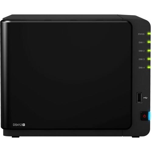 Front Standard. Synology - DiskStation+ Network Storage Server.