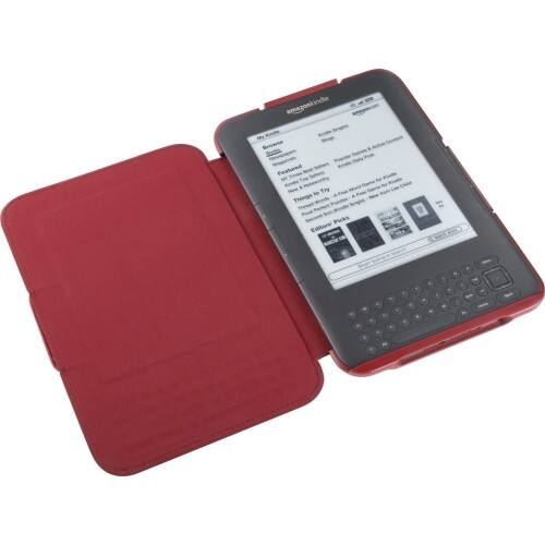 Front Standard. Speck - FitFolio Carrying Case (Folio) for Digital Text Reader - Red.