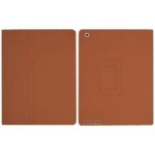 Front Large. Fosmon - Carrying Case (Flip) for iPad - Brown.