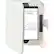 Front Large. eForCity - Carrying Case for Digital Text Reader - White.