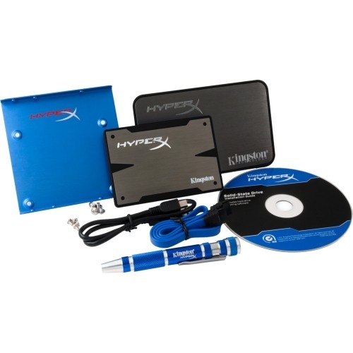  Kingston - HyperX 3K 120 GB 2.5&quot; Internal Solid State Drive - 1 Pack - Black
