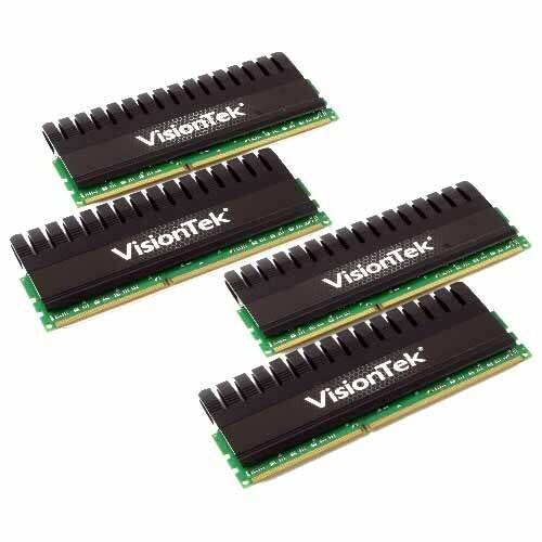 Front Standard. Visiontek - Black Label 16GB DDR3 SDRAM Memory Module.