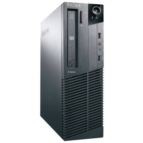 Front Standard. Lenovo - ThinkCentre Desktop Computer - 8 GB Memory - 400 GB Hard Drive.